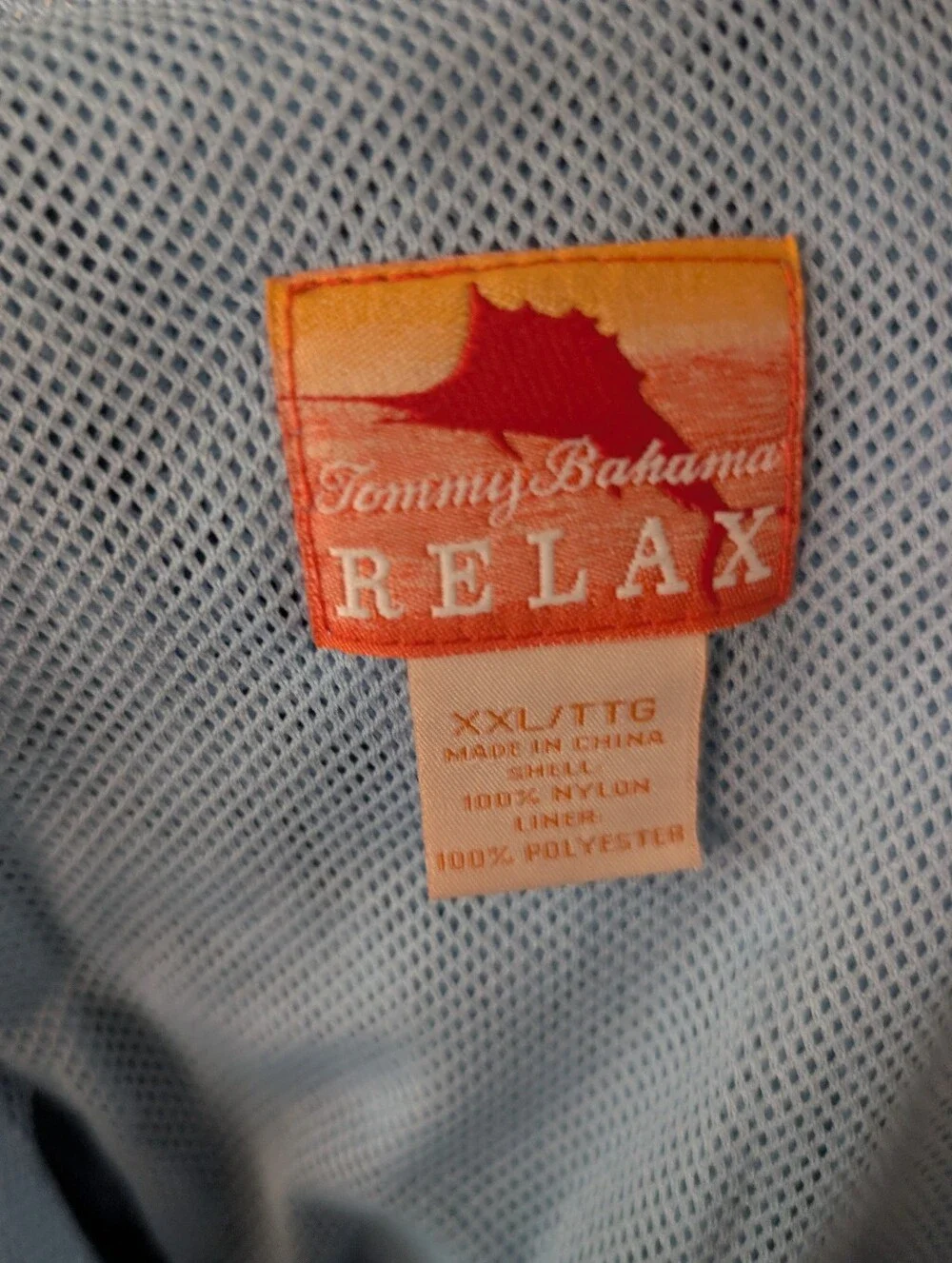 Tommy Bahama Blue Mens Swim Trunks Size XXL